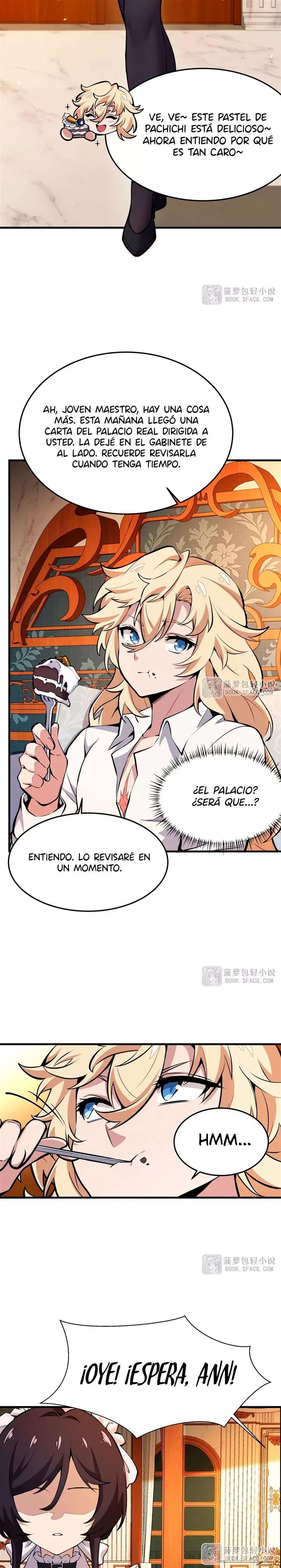El villano rubio de la novela de la protagonista femenina quiere ser feliz Capitulo 12: Todo se descontroló página 3
