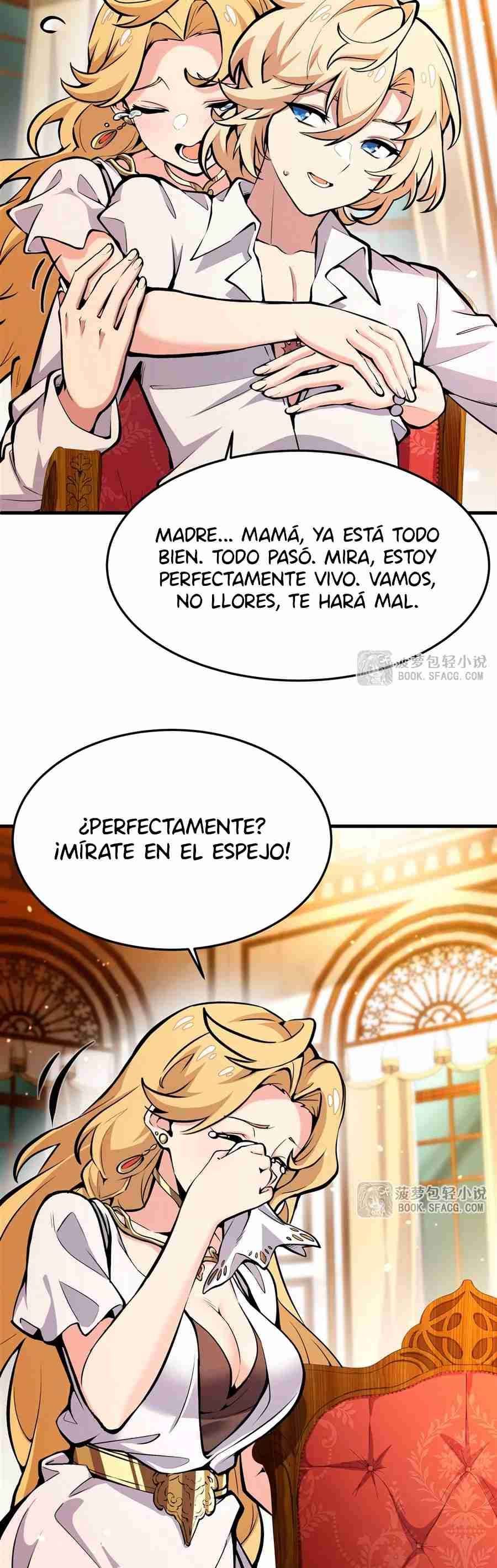 El villano rubio de la novela de la protagonista femenina quiere ser feliz Capitulo 12 página 17