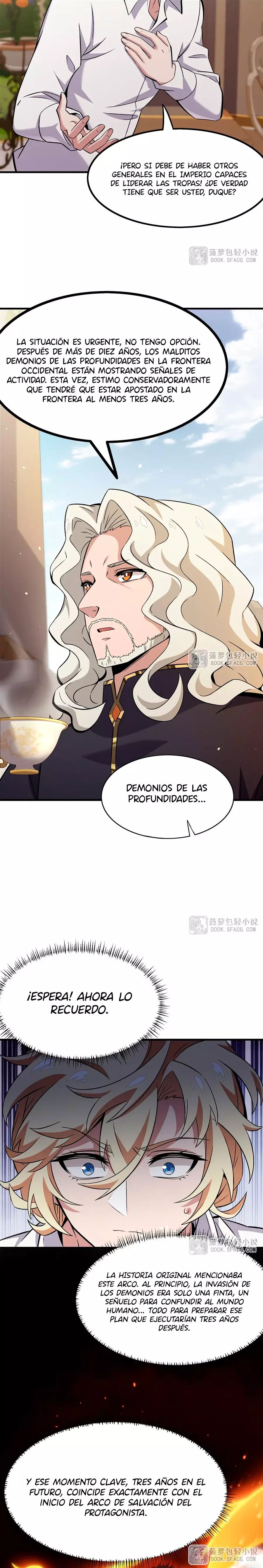 El villano rubio de la novela de la protagonista femenina quiere ser feliz Capitulo 15: Padres Ocupados página 10