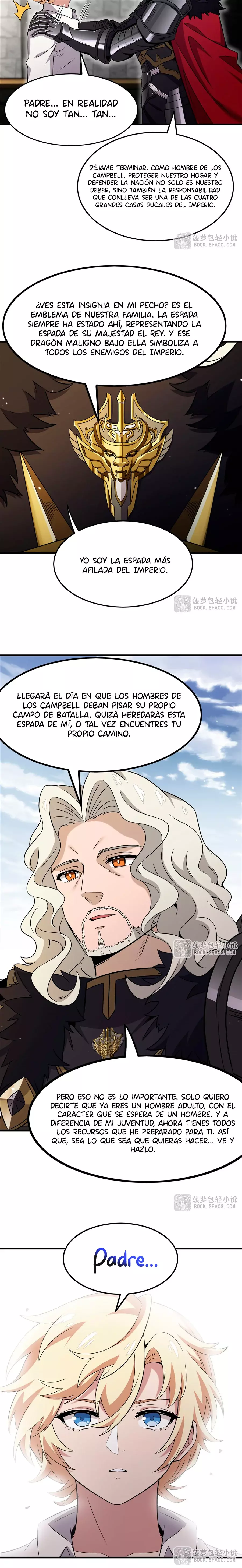 El villano rubio de la novela de la protagonista femenina quiere ser feliz Capitulo 15: Padres Ocupados página 14