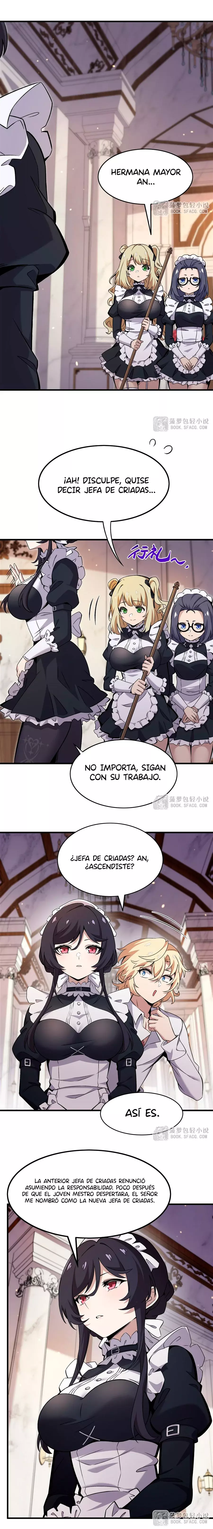 El villano rubio de la novela de la protagonista femenina quiere ser feliz Capitulo 15: Padres Ocupados página 4