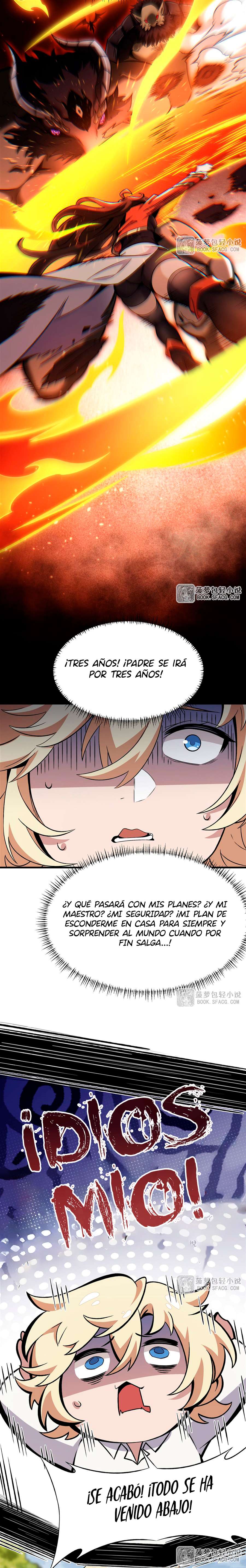 El villano rubio de la novela de la protagonista femenina quiere ser feliz Capitulo 15 página 11