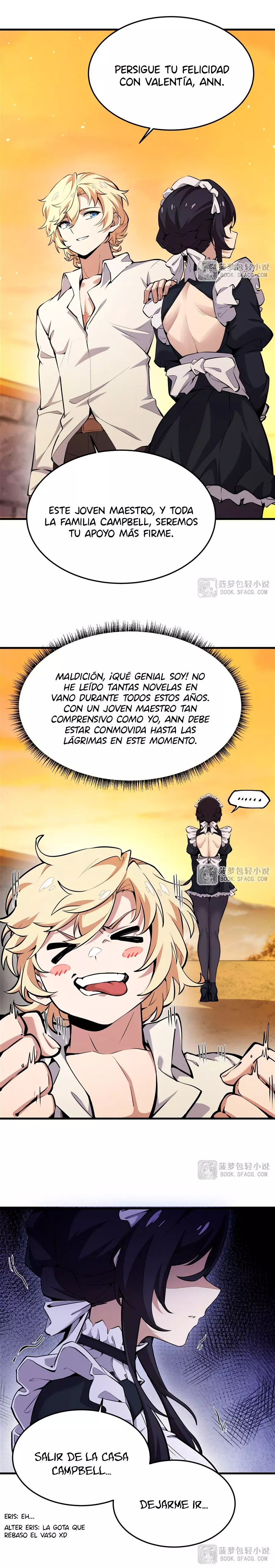 El villano rubio de la novela de la protagonista femenina quiere ser feliz Capitulo 16: La Primera Conquista página 3