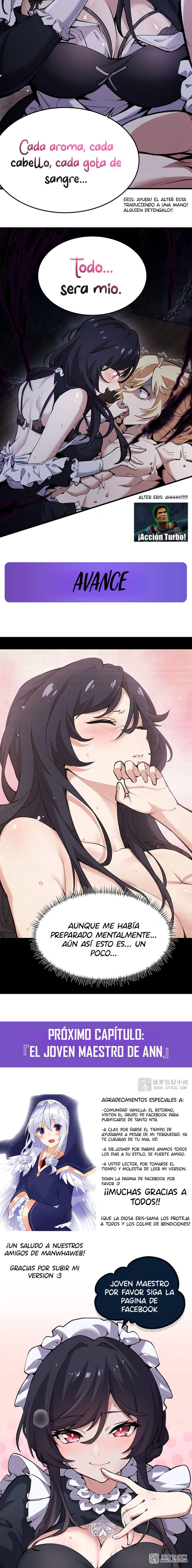 El villano rubio de la novela de la protagonista femenina quiere ser feliz Capitulo 16 página 8