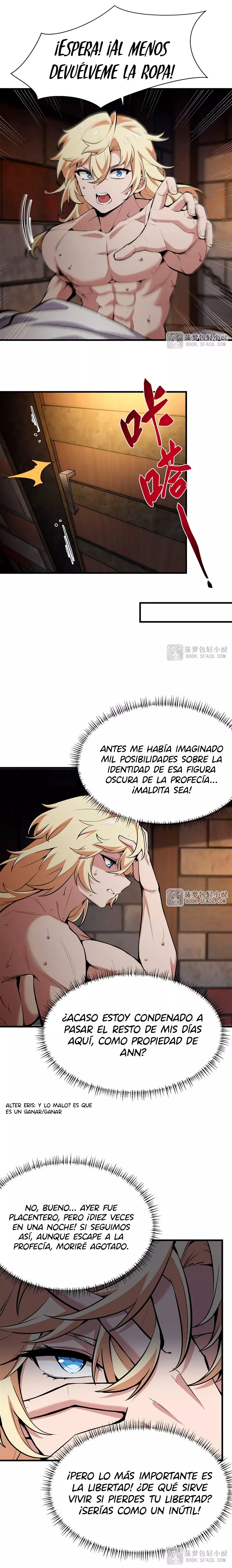 El villano rubio de la novela de la protagonista femenina quiere ser feliz Capitulo 17: EL JOVEN MAESTRO DE ANN página 11