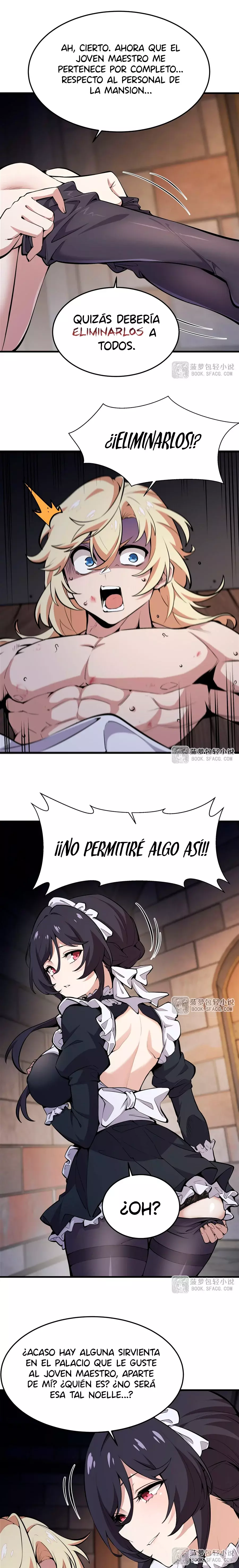 El villano rubio de la novela de la protagonista femenina quiere ser feliz Capitulo 17: EL JOVEN MAESTRO DE ANN página 6