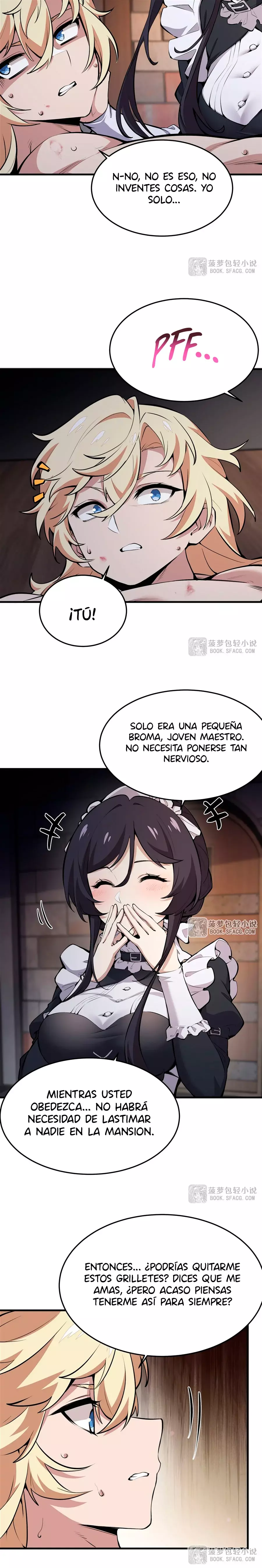 El villano rubio de la novela de la protagonista femenina quiere ser feliz Capitulo 17: EL JOVEN MAESTRO DE ANN página 7