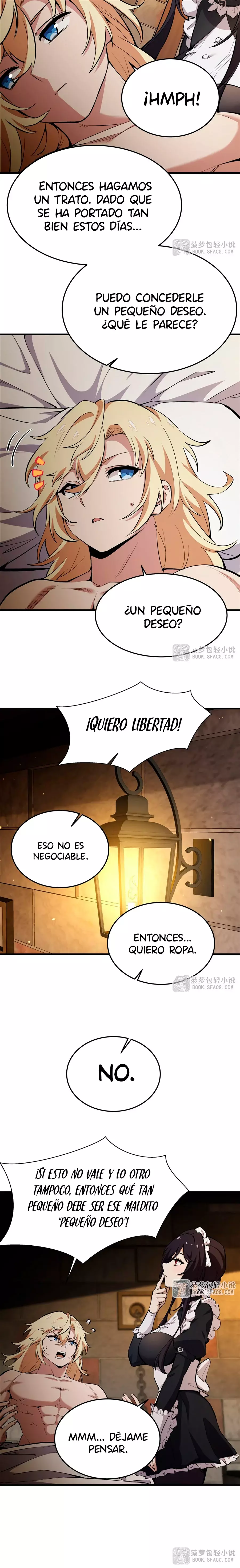 El villano rubio de la novela de la protagonista femenina quiere ser feliz Capitulo 18: La Noche es Joven página 13