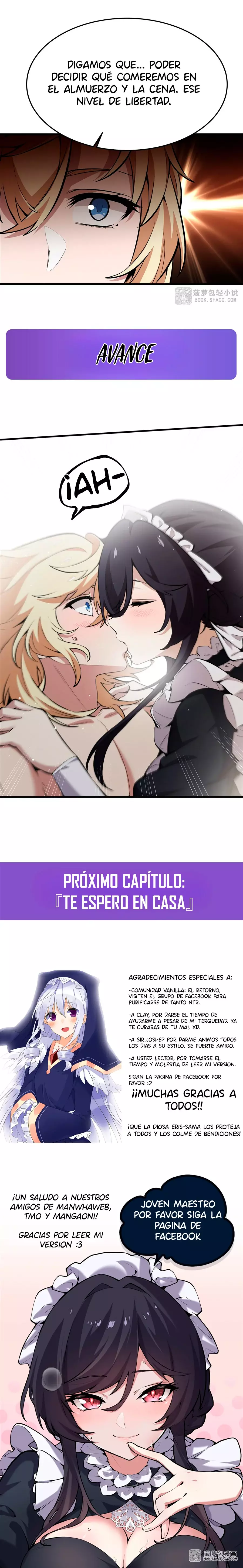 El villano rubio de la novela de la protagonista femenina quiere ser feliz Capitulo 18: La Noche es Joven página 14