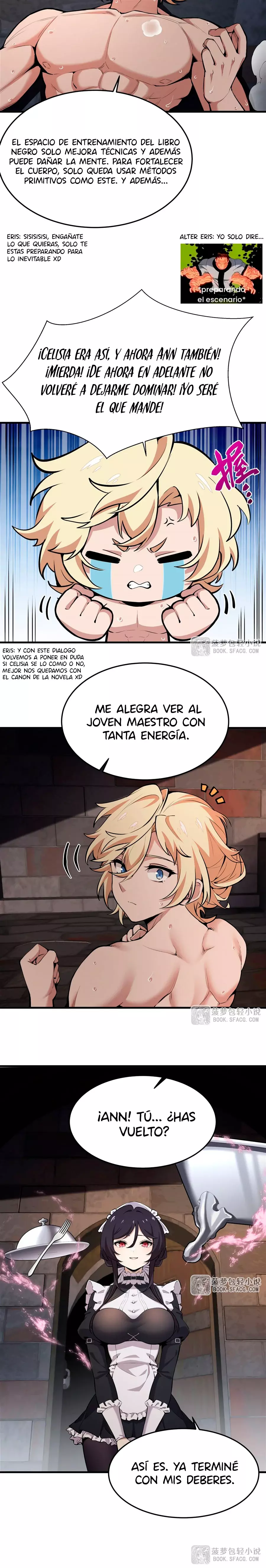 El villano rubio de la novela de la protagonista femenina quiere ser feliz Capitulo 18: La Noche es Joven página 2