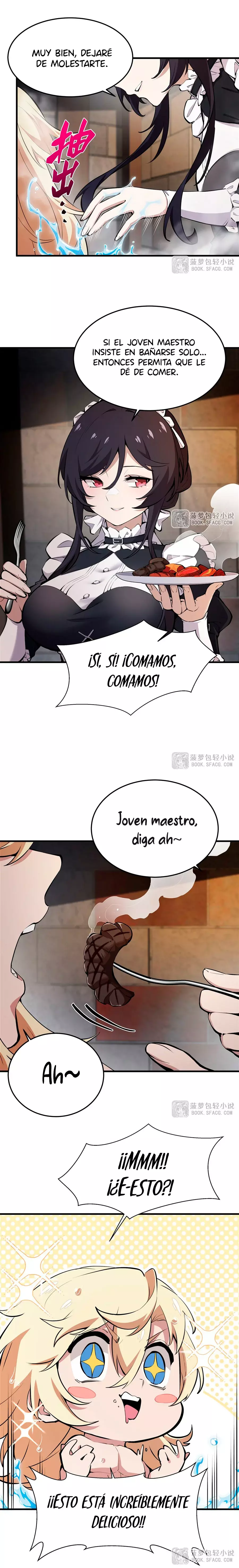 El villano rubio de la novela de la protagonista femenina quiere ser feliz Capitulo 18: La Noche es Joven página 6