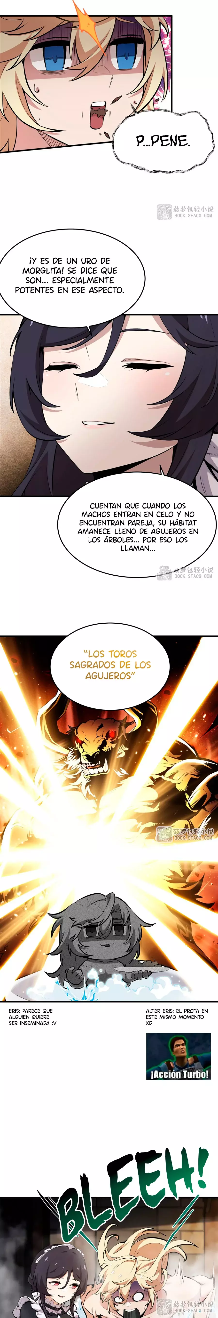 El villano rubio de la novela de la protagonista femenina quiere ser feliz Capitulo 18: La Noche es Joven página 8