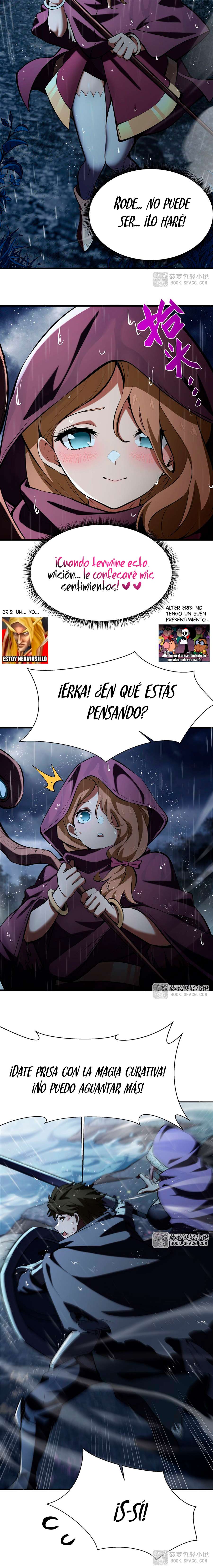 El villano rubio de la novela de la protagonista femenina quiere ser feliz Capitulo 19 página 13