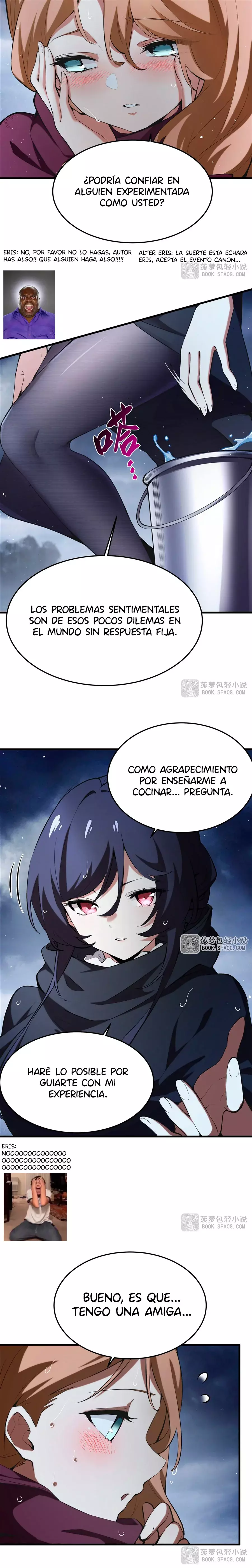 El villano rubio de la novela de la protagonista femenina quiere ser feliz Capitulo 21: Amor Extremo página 13