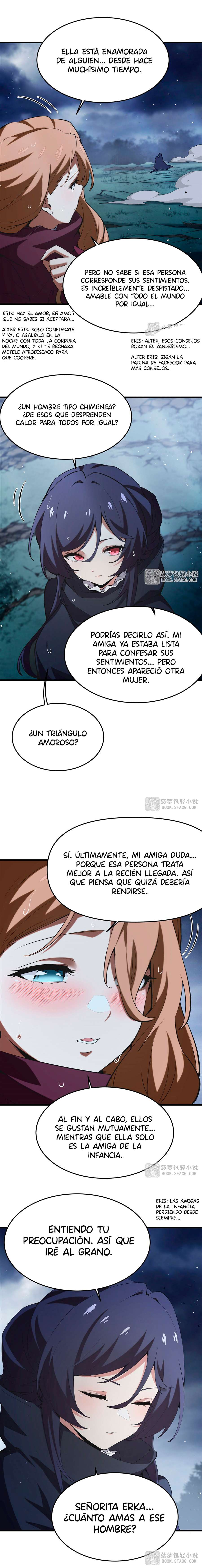 El villano rubio de la novela de la protagonista femenina quiere ser feliz Capitulo 21 página 14