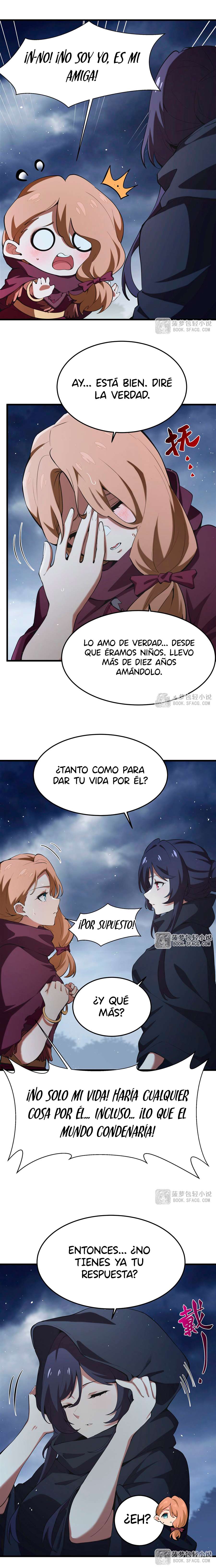 El villano rubio de la novela de la protagonista femenina quiere ser feliz Capitulo 21 página 15