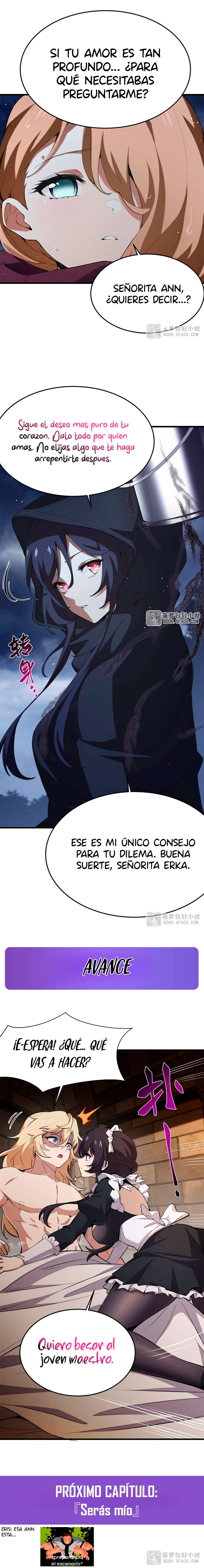 El villano rubio de la novela de la protagonista femenina quiere ser feliz Capitulo 21 página 16