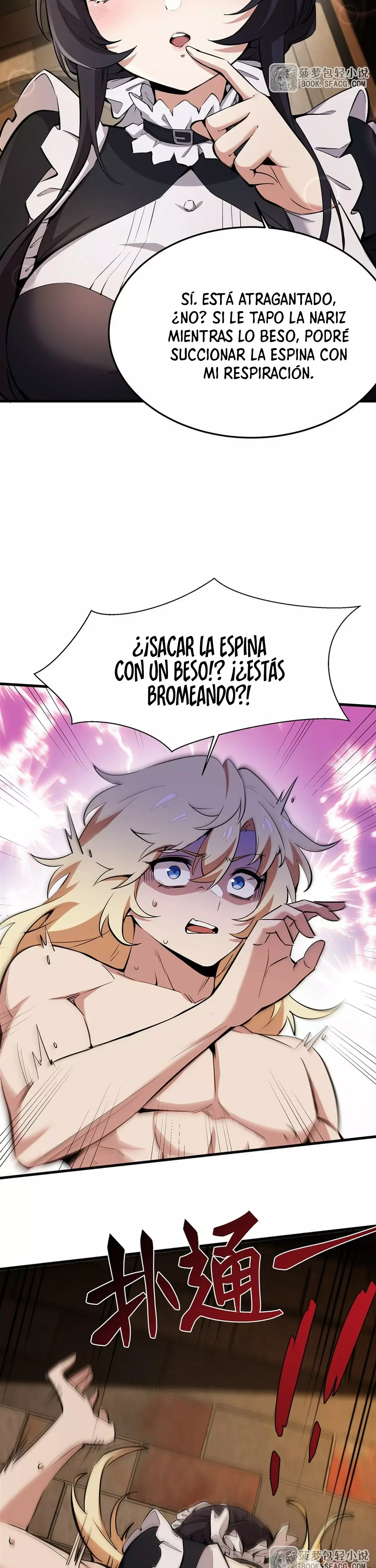 El villano rubio de la novela de la protagonista femenina quiere ser feliz Capitulo 22: Debes Pertenecerme página 21