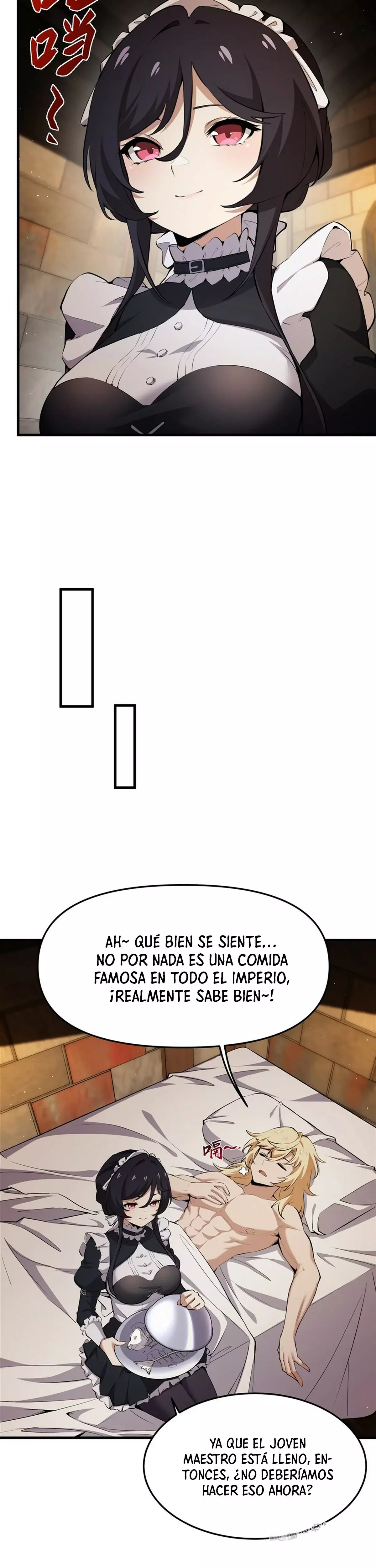 El villano rubio de la novela de la protagonista femenina quiere ser feliz Capitulo 23: Complacencia página 5