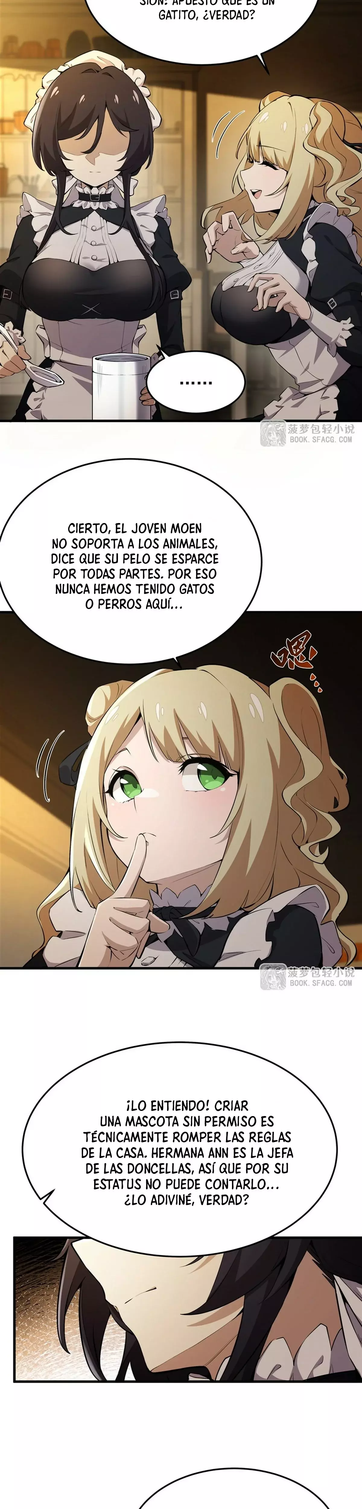 El villano rubio de la novela de la protagonista femenina quiere ser feliz Capitulo 24: Operación escape página 10