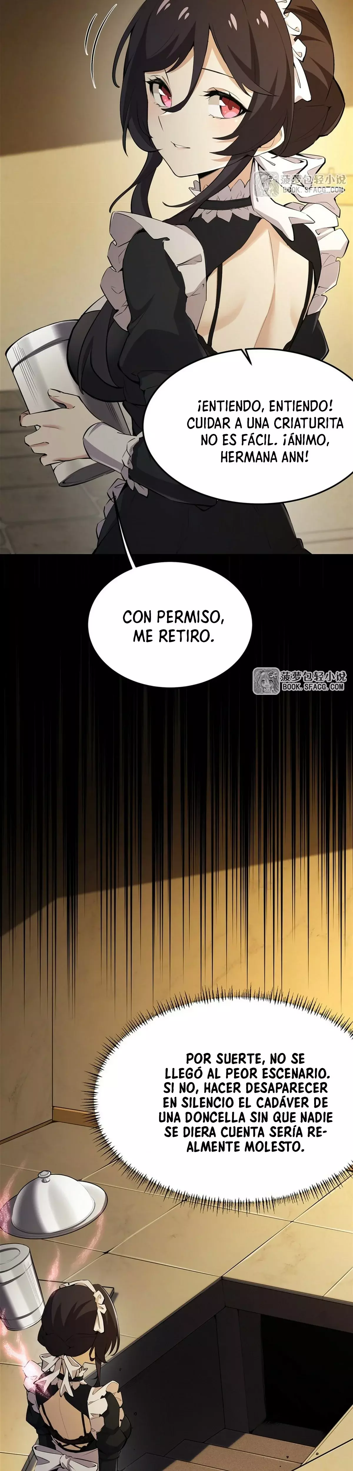 El villano rubio de la novela de la protagonista femenina quiere ser feliz Capitulo 24: Operación escape página 12