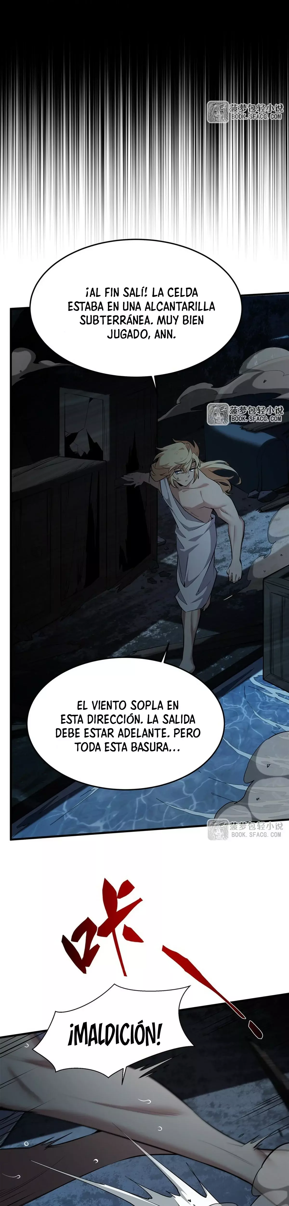 El villano rubio de la novela de la protagonista femenina quiere ser feliz Capitulo 24: Operación escape página 17