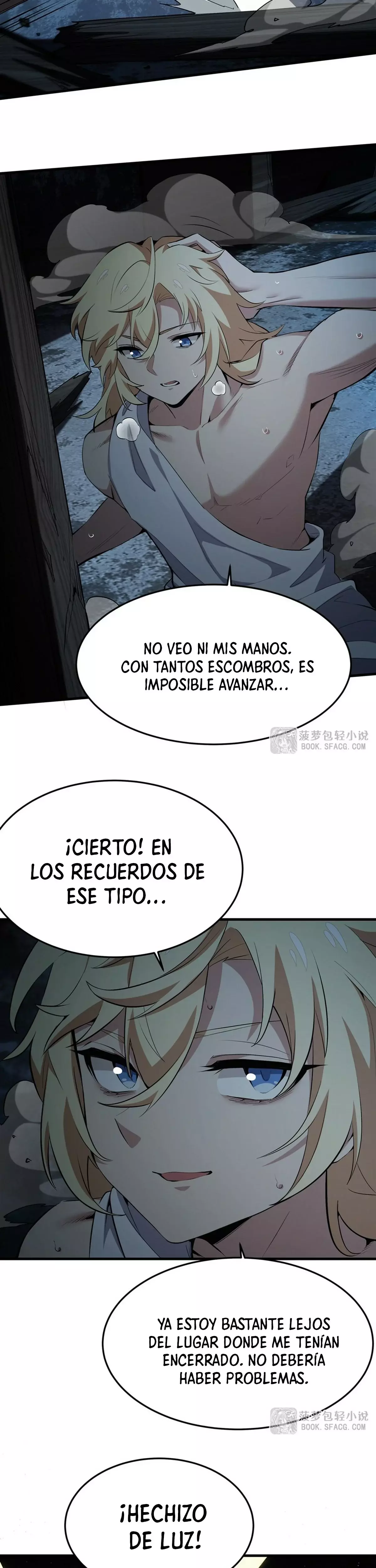 El villano rubio de la novela de la protagonista femenina quiere ser feliz Capitulo 24: Operación escape página 18