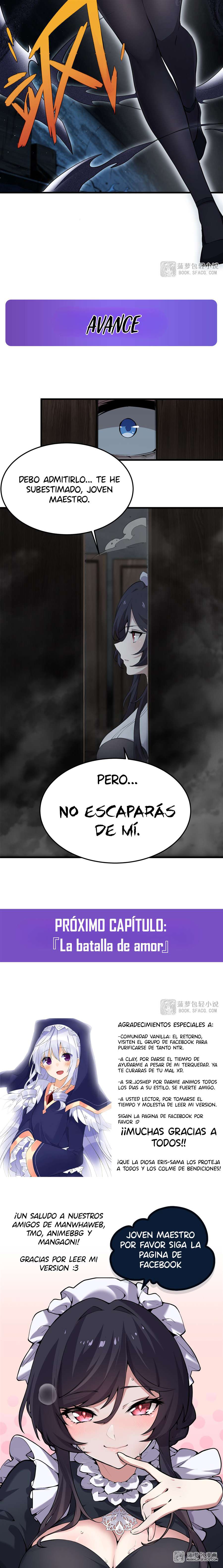 El villano rubio de la novela de la protagonista femenina quiere ser feliz Capitulo 24 página 13