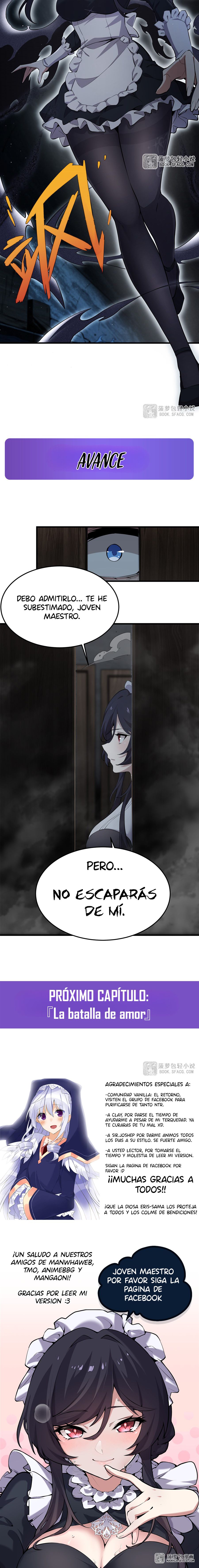 El villano rubio de la novela de la protagonista femenina quiere ser feliz Capitulo 24 página 7