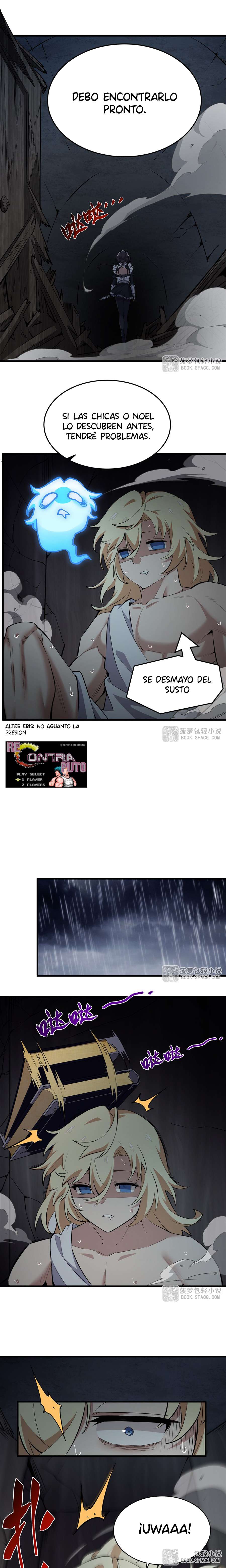 El villano rubio de la novela de la protagonista femenina quiere ser feliz Capitulo 25 página 10