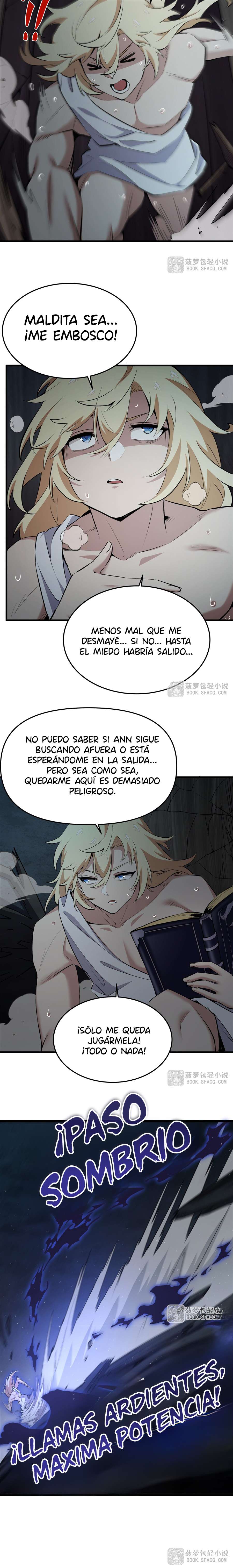 El villano rubio de la novela de la protagonista femenina quiere ser feliz Capitulo 25 página 11