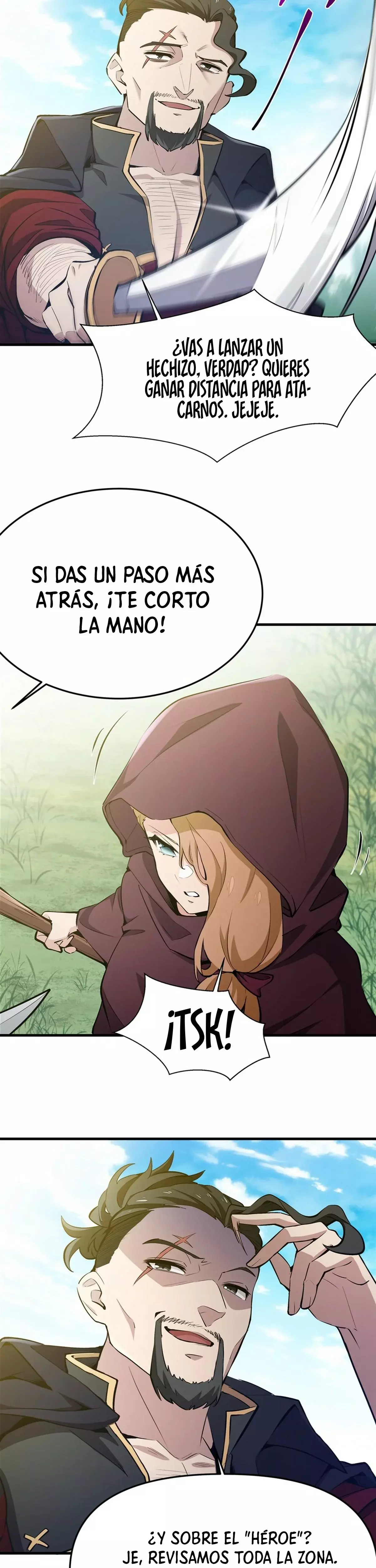 El villano rubio de la novela de la protagonista femenina quiere ser feliz Capitulo 26: ¡Si tienen agallas, vengan contra mí! página 10