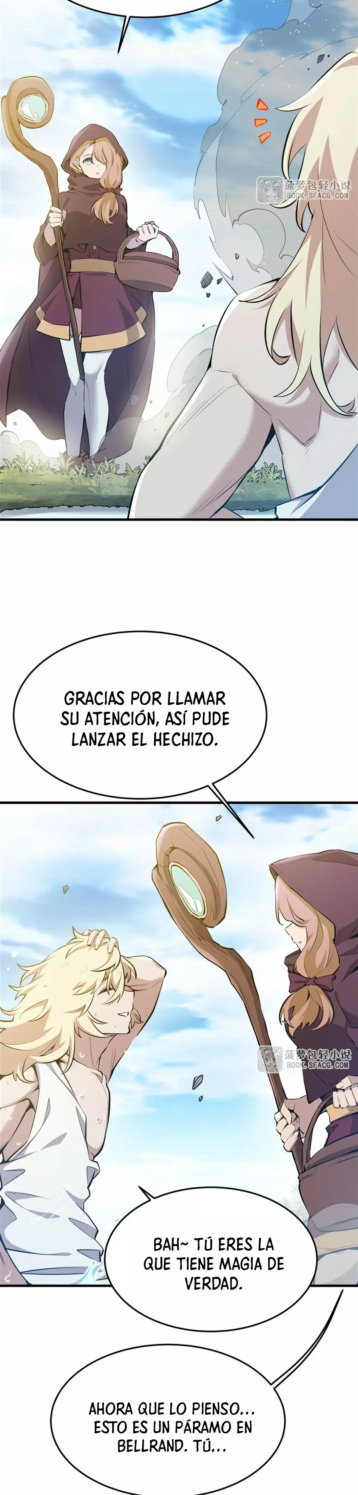 El villano rubio de la novela de la protagonista femenina quiere ser feliz Capitulo 26: ¡Si tienen agallas, vengan contra mí! página 18