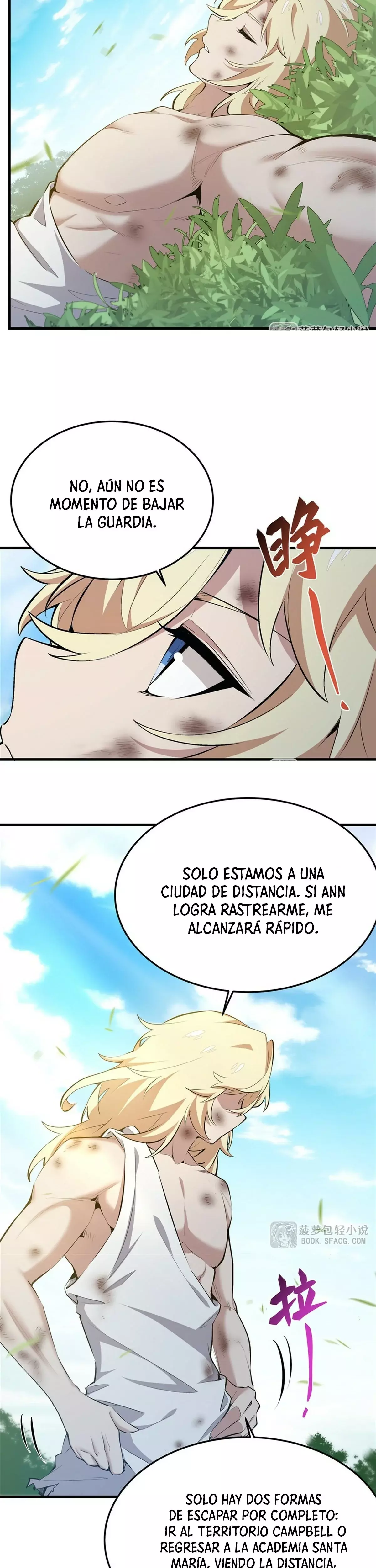 El villano rubio de la novela de la protagonista femenina quiere ser feliz Capitulo 26: ¡Si tienen agallas, vengan contra mí! página 4