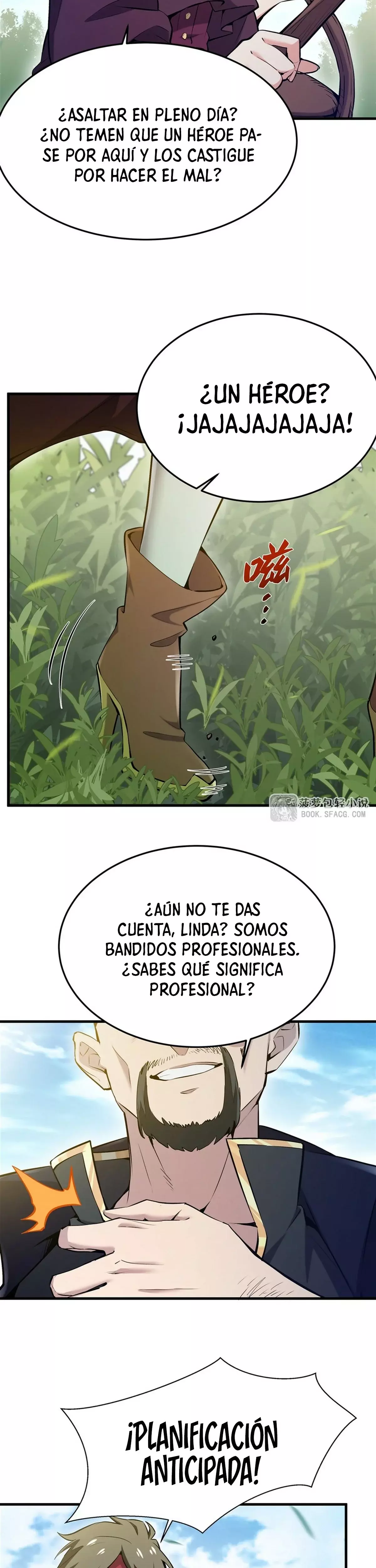El villano rubio de la novela de la protagonista femenina quiere ser feliz Capitulo 26: ¡Si tienen agallas, vengan contra mí! página 8