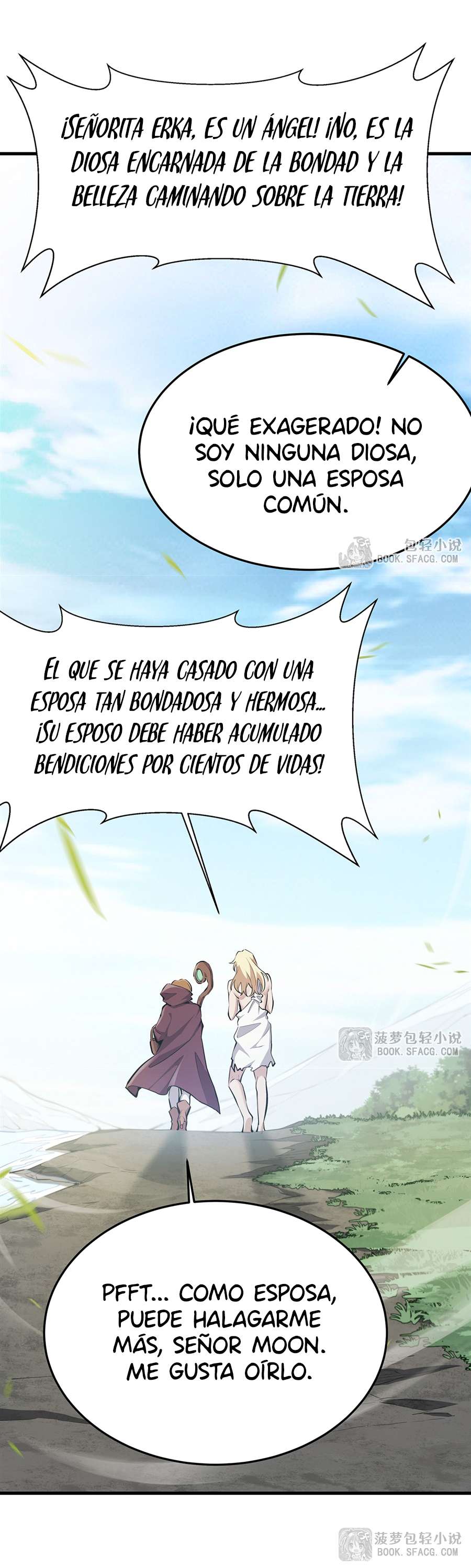 El villano rubio de la novela de la protagonista femenina quiere ser feliz Capitulo 26 página 14