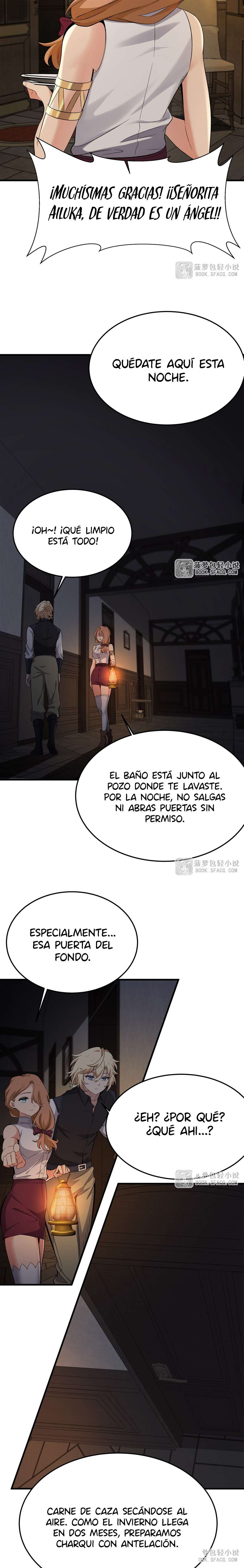 El villano rubio de la novela de la protagonista femenina quiere ser feliz Capitulo 27 página 12