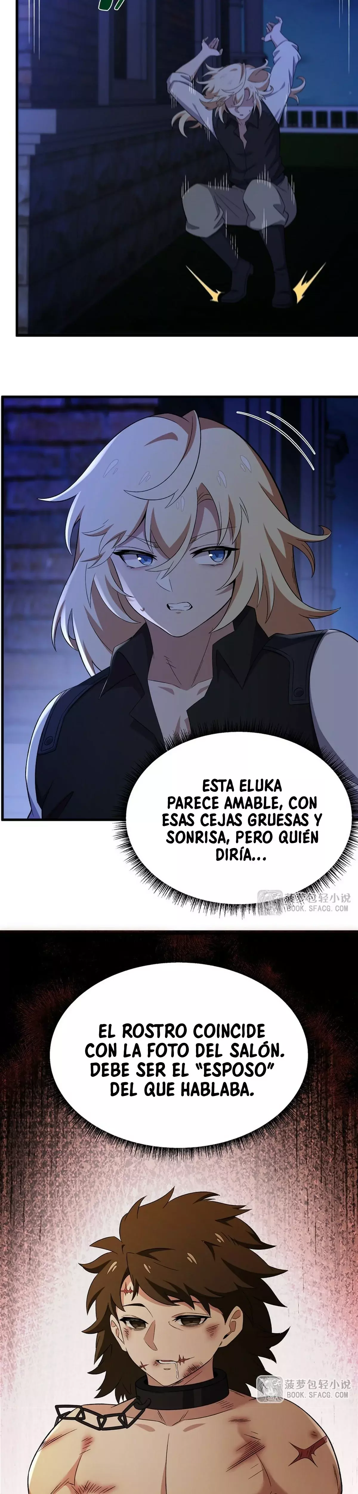 El villano rubio de la novela de la protagonista femenina quiere ser feliz Capitulo 28: Lo que no deberías ver página 16