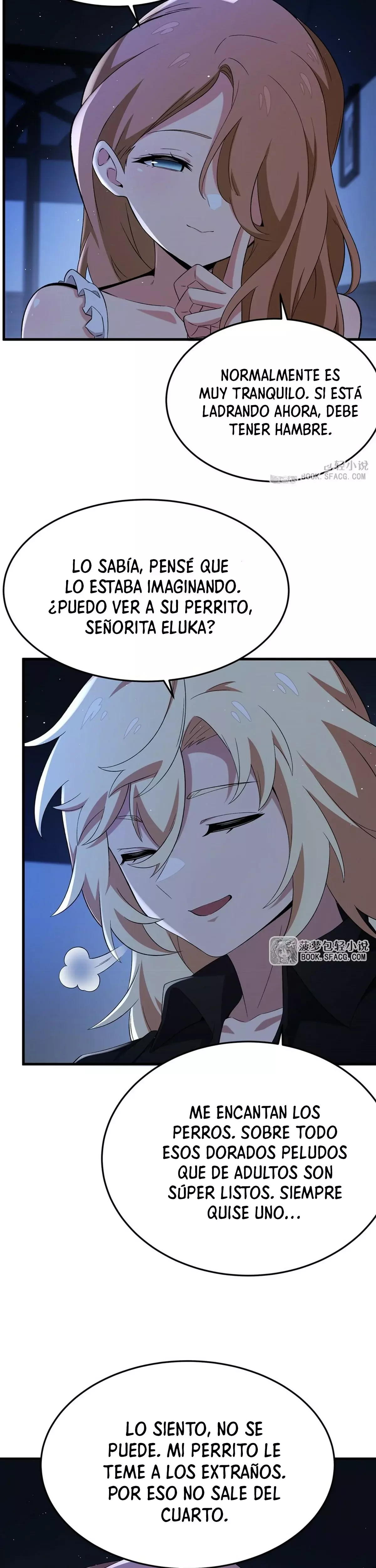 El villano rubio de la novela de la protagonista femenina quiere ser feliz Capitulo 28: Lo que no deberías ver página 7