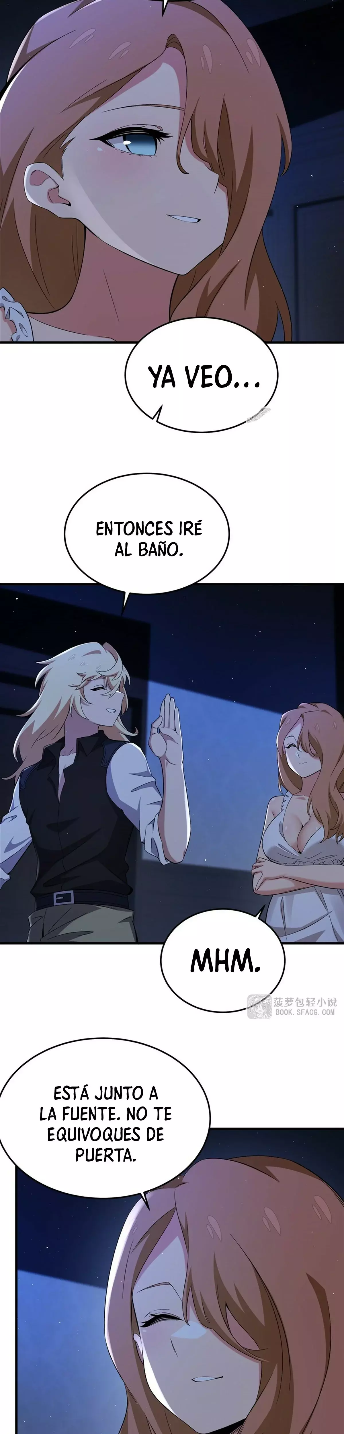 El villano rubio de la novela de la protagonista femenina quiere ser feliz Capitulo 28: Lo que no deberías ver página 8