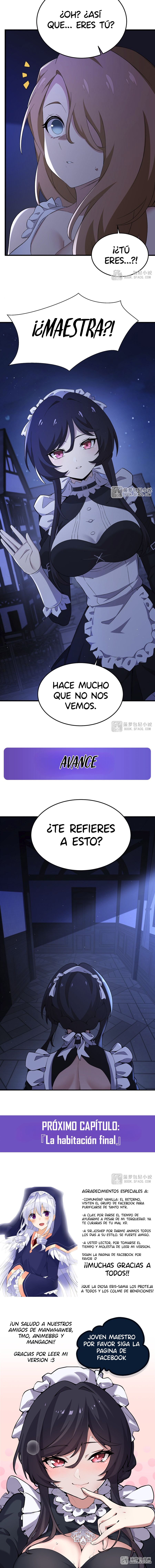 El villano rubio de la novela de la protagonista femenina quiere ser feliz Capitulo 28 página 7