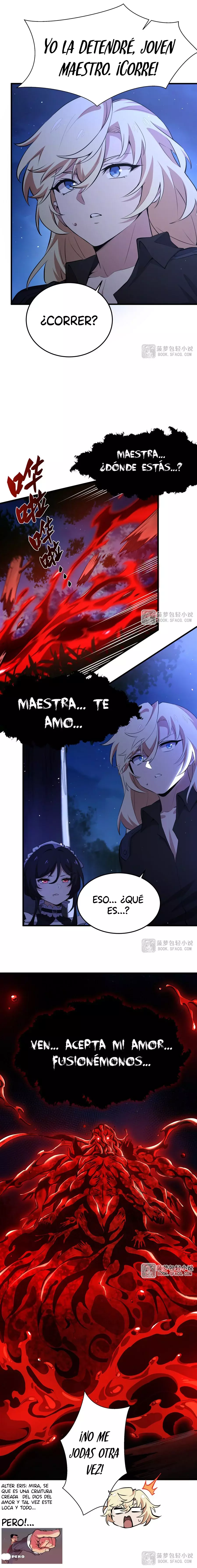 El villano rubio de la novela de la protagonista femenina quiere ser feliz Capitulo 30 página 12