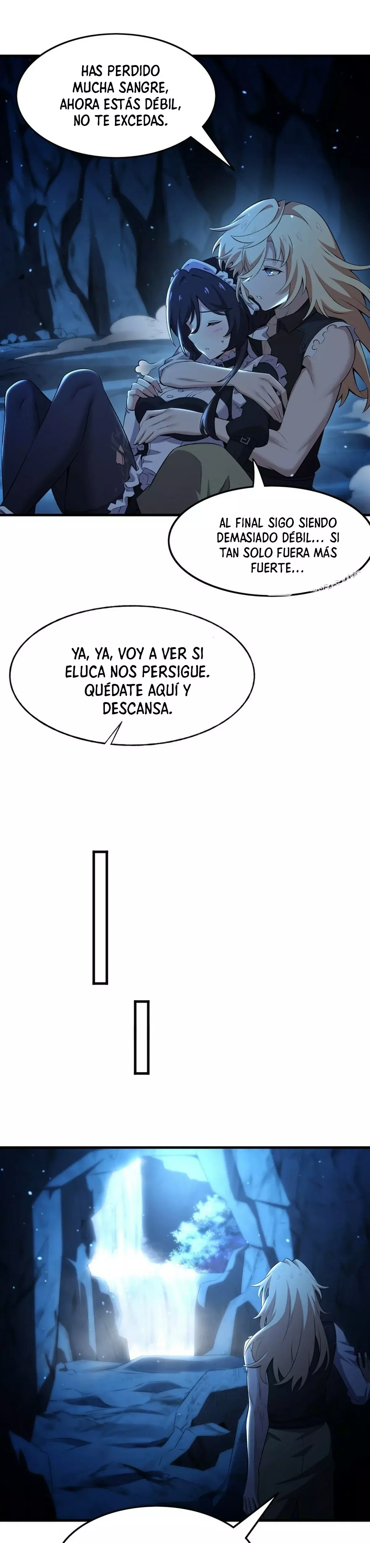 El villano rubio de la novela de la protagonista femenina quiere ser feliz Capitulo 32: Reponer Energía página 11