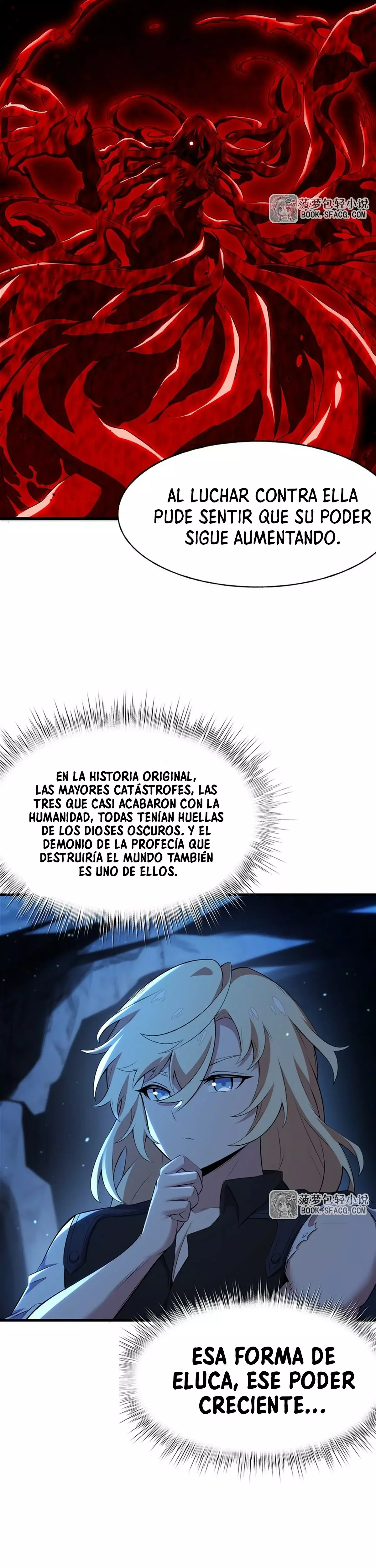 El villano rubio de la novela de la protagonista femenina quiere ser feliz Capitulo 32: Reponer Energía página 13