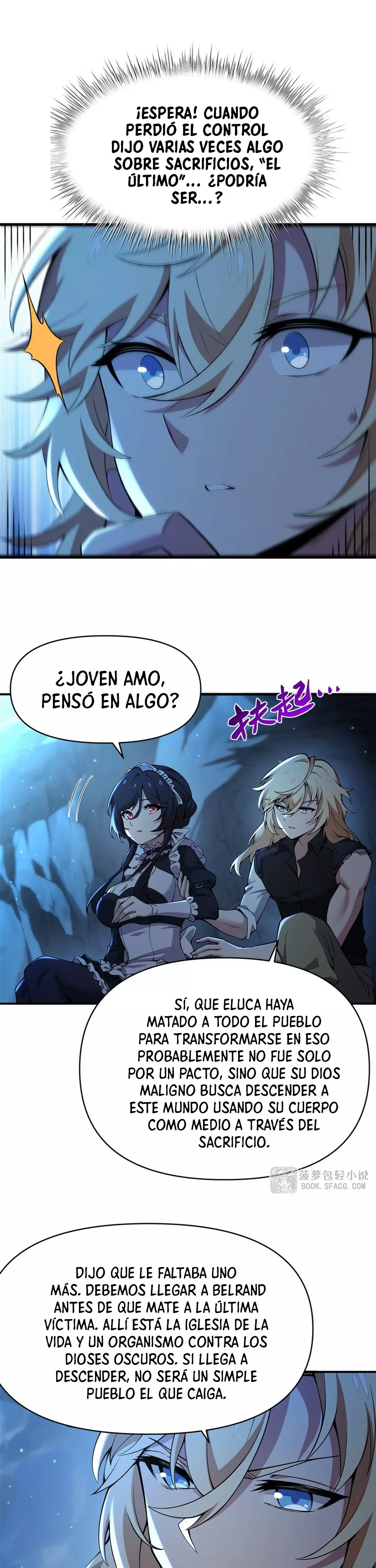 El villano rubio de la novela de la protagonista femenina quiere ser feliz Capitulo 32: Reponer Energía página 14