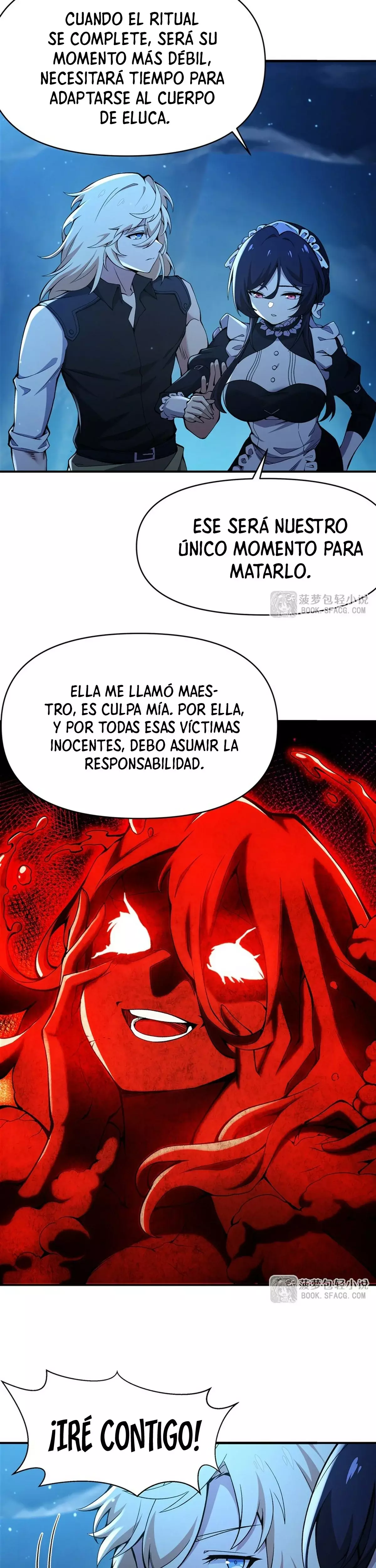 El villano rubio de la novela de la protagonista femenina quiere ser feliz Capitulo 32: Reponer Energía página 17