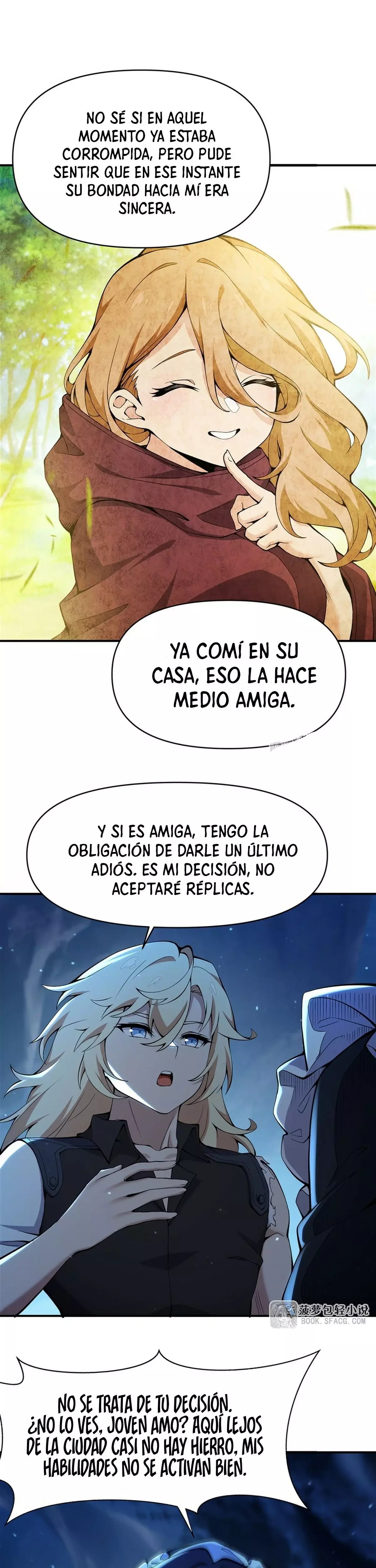 El villano rubio de la novela de la protagonista femenina quiere ser feliz Capitulo 32: Reponer Energía página 19