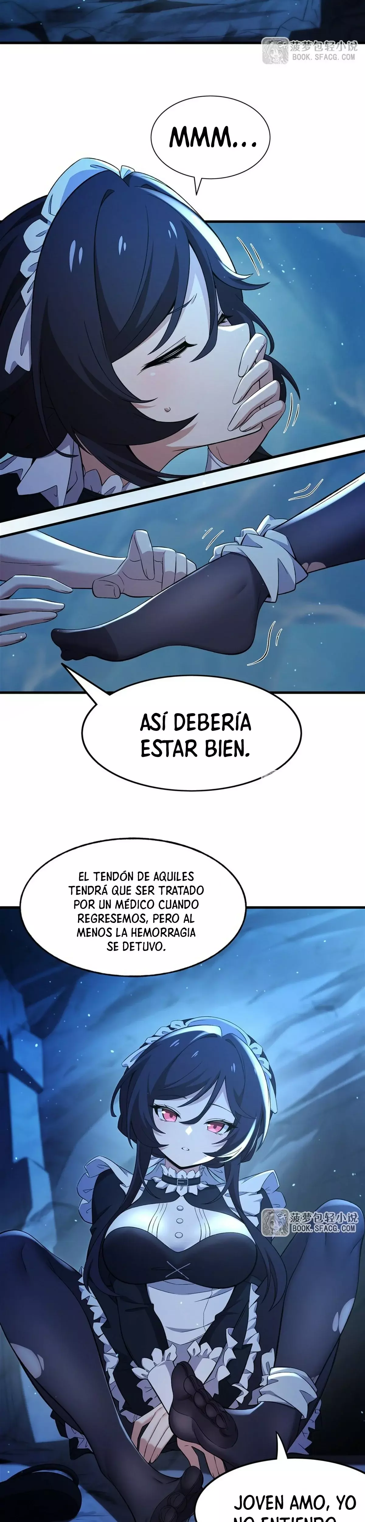 El villano rubio de la novela de la protagonista femenina quiere ser feliz Capitulo 32: Reponer Energía página 3