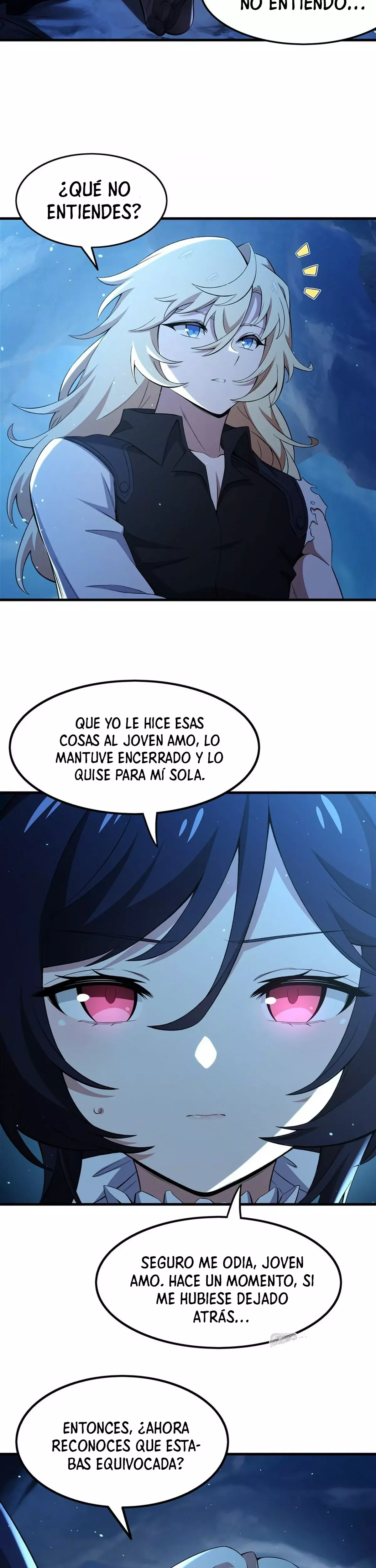 El villano rubio de la novela de la protagonista femenina quiere ser feliz Capitulo 32: Reponer Energía página 4