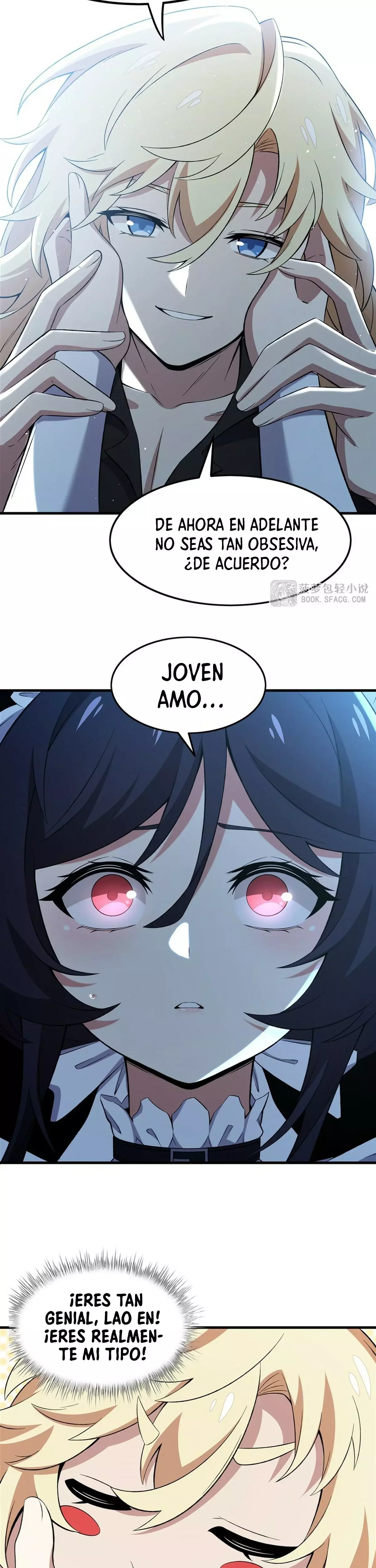 El villano rubio de la novela de la protagonista femenina quiere ser feliz Capitulo 32: Reponer Energía página 7